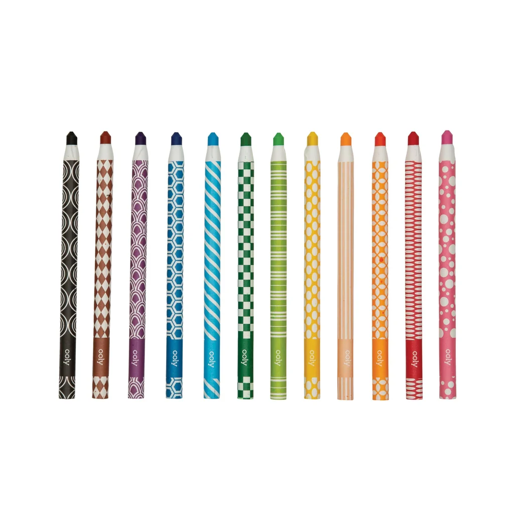 Color Appeel Crayons - Set of 12 by OOLY - Image 3