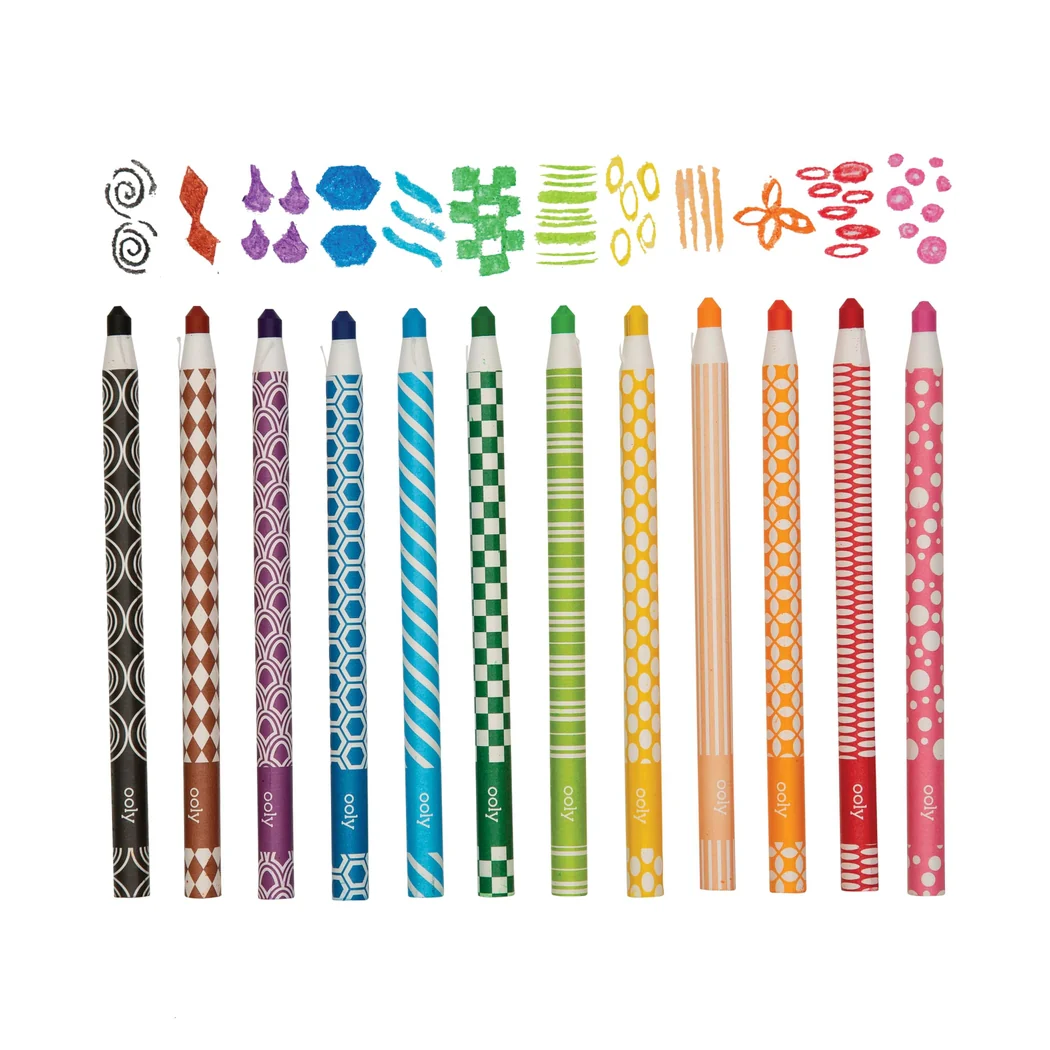 Color Appeel Crayons - Set of 12 by OOLY - Image 5