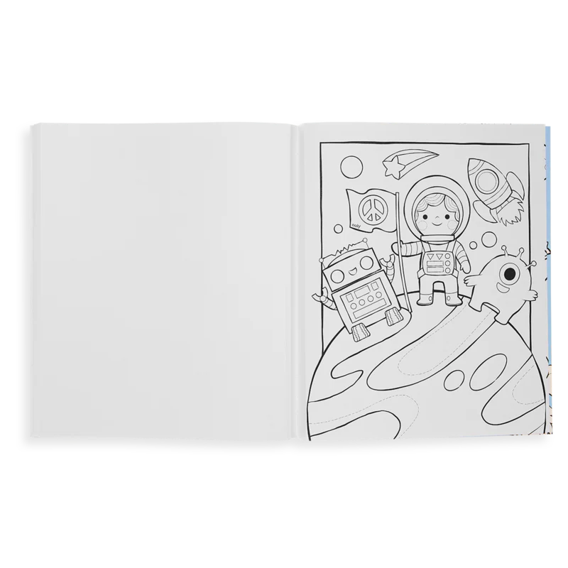 Color-in Book - Outer Space Explorers by OOLY - Image 2
