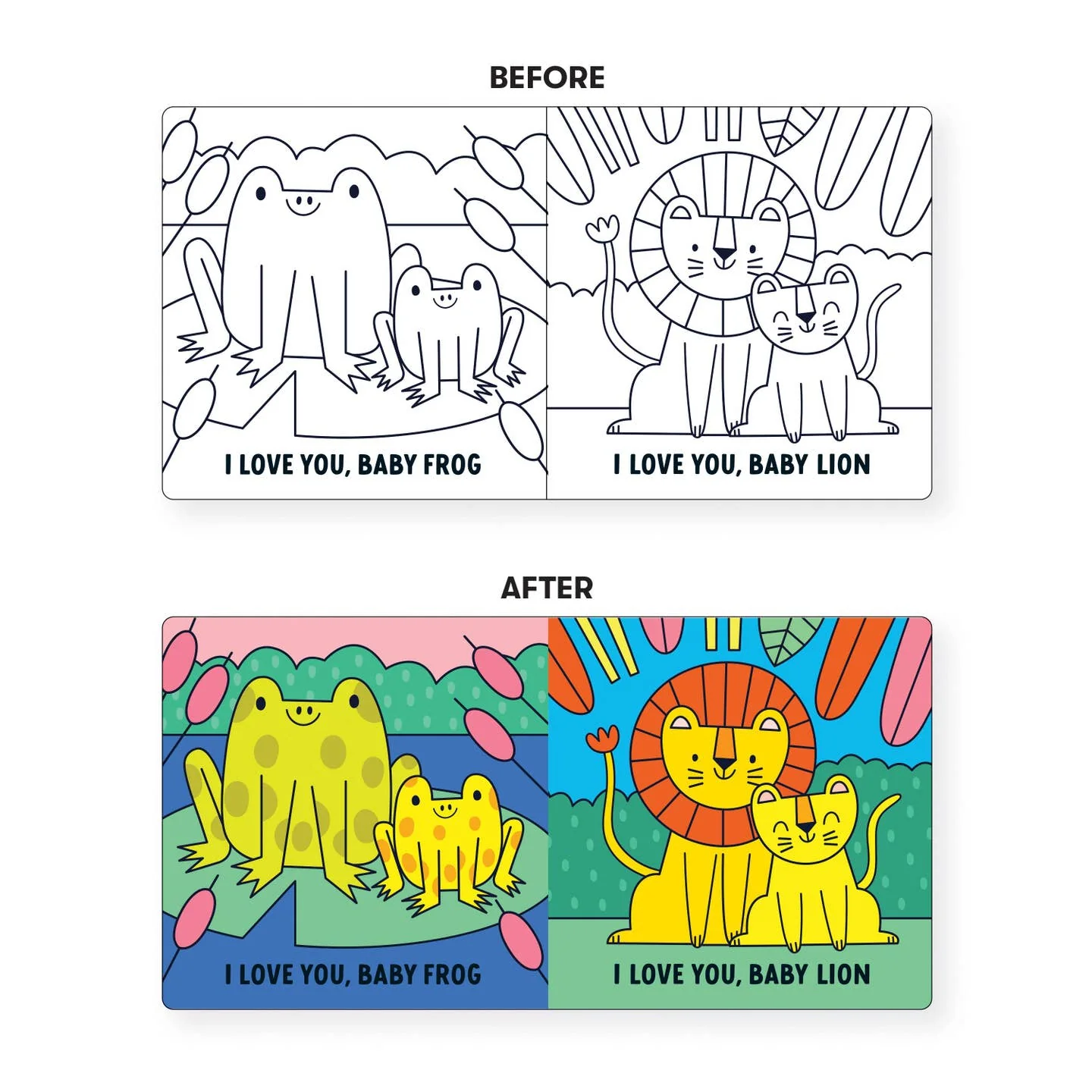 Color Magic Bath Book - I Love You, Baby - Image 2