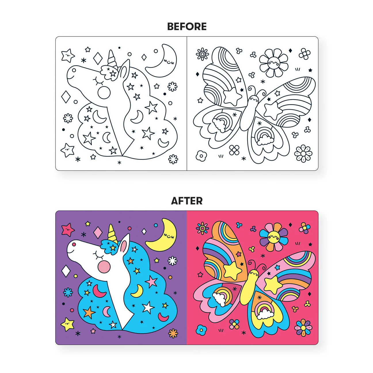 Color Magic Bath Book - Unicorn Dreams - Image 2