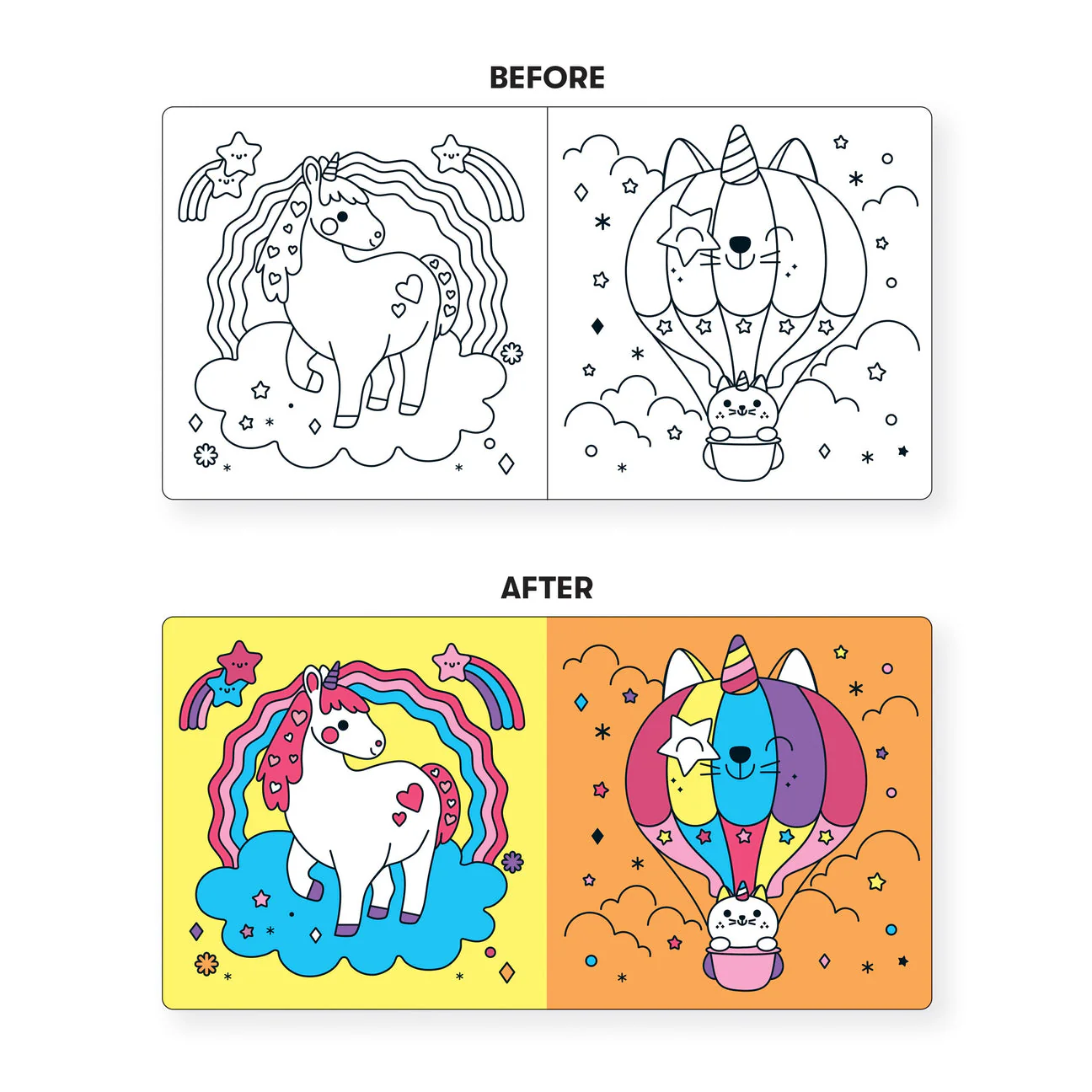 Color Magic Bath Book - Unicorn Dreams - Image 3