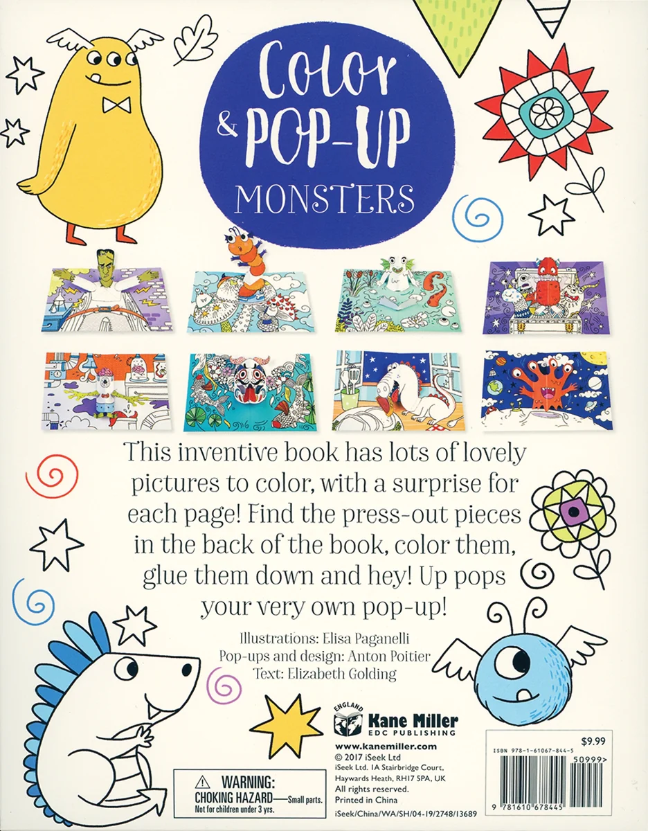 Color & Pop-Up: Monsters - Image 2