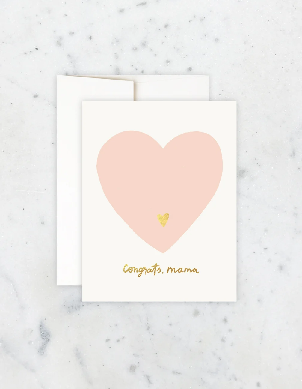 Congrats, Mama Greeting Card with Gold Foil by Idlewild Co. - Image 2