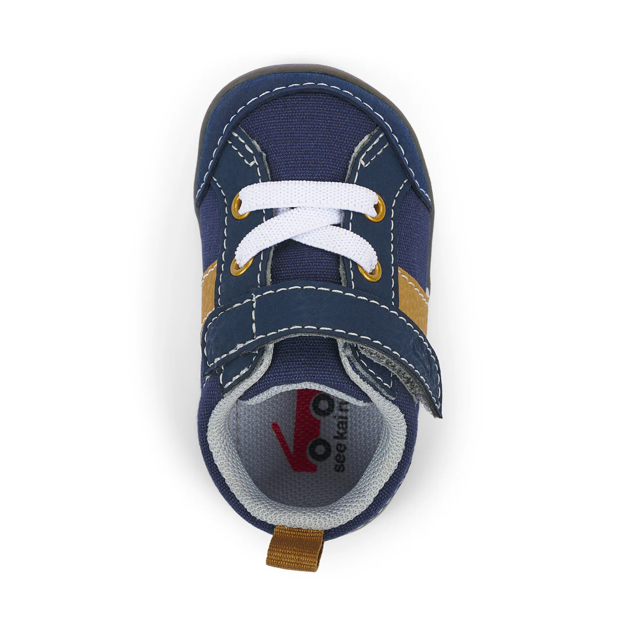 Connor First Walker Shoe - Navy by See Kai Run - FINAL SALE - Image 4