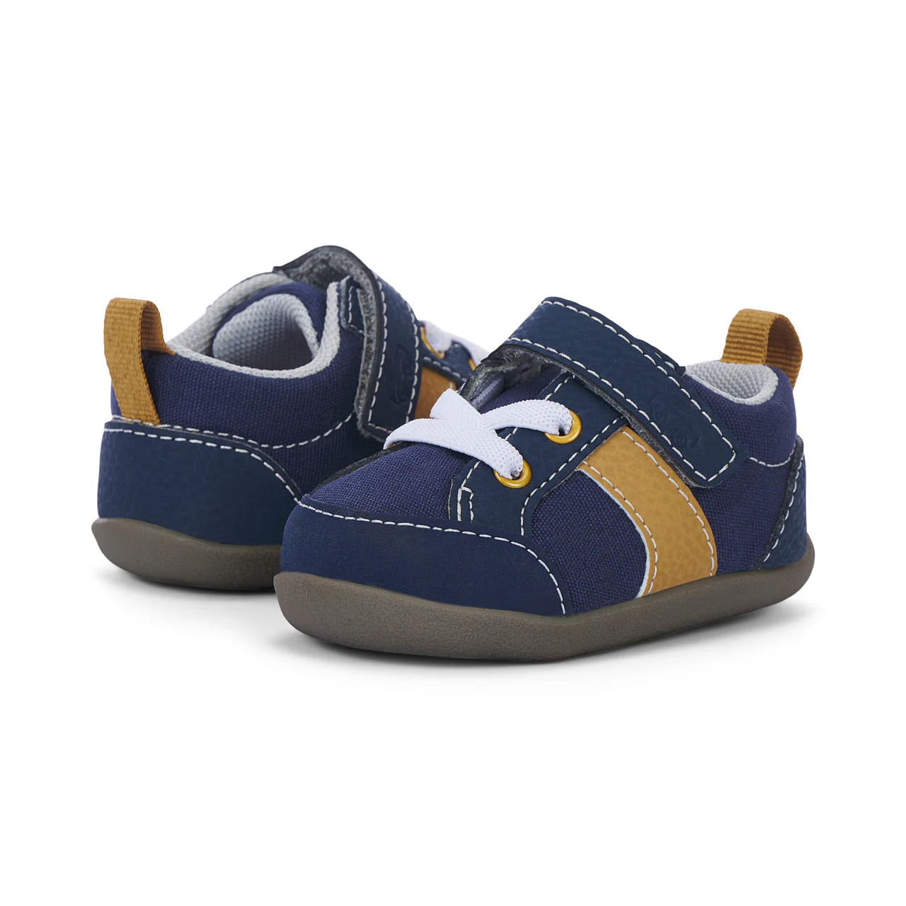 Connor First Walker Shoe - Navy by See Kai Run - FINAL SALE - Image 7