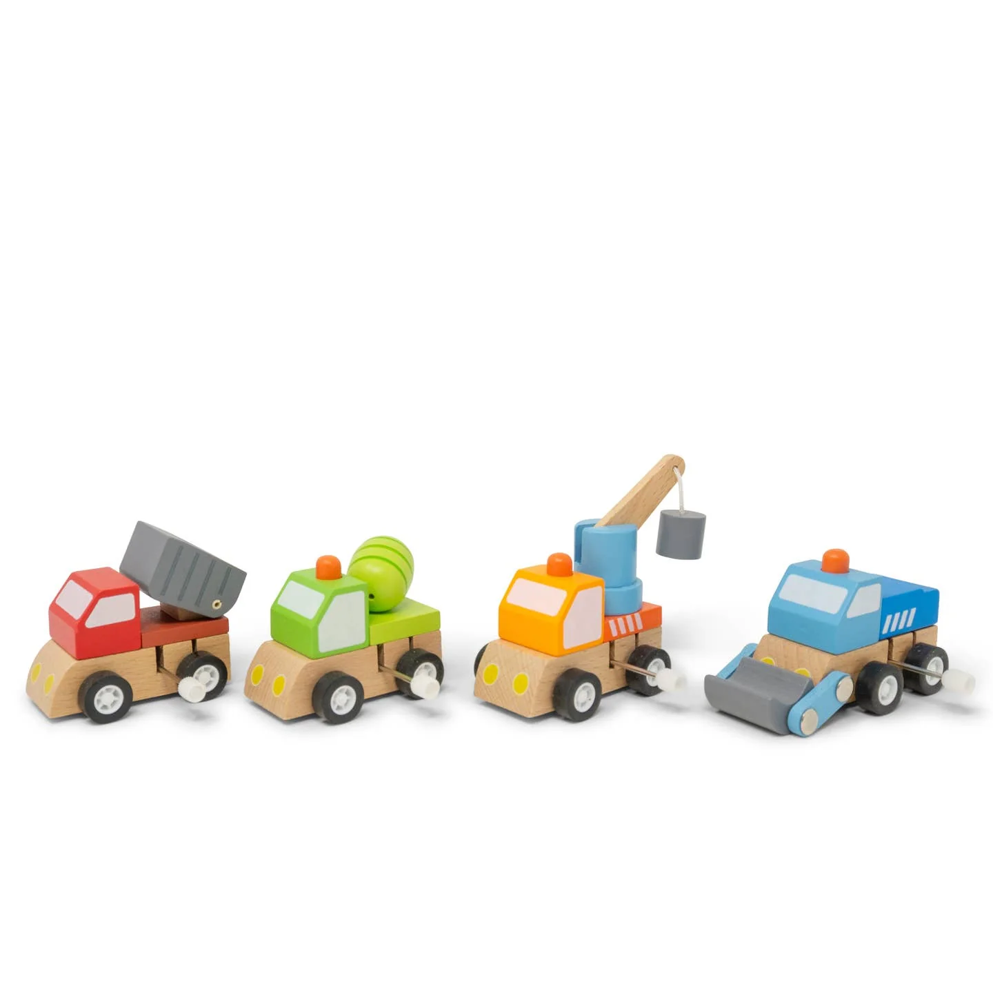 Construction Truck Wind-Ups (1 Unit Assorted) by Jack Rabbit Creations - Image 3