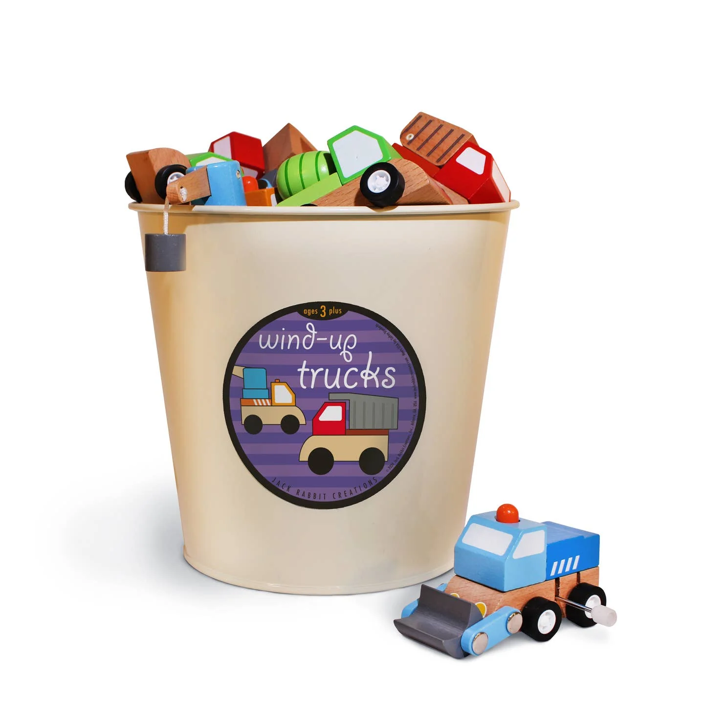 Construction Truck Wind-Ups (1 Unit Assorted) by Jack Rabbit Creations - Image 5