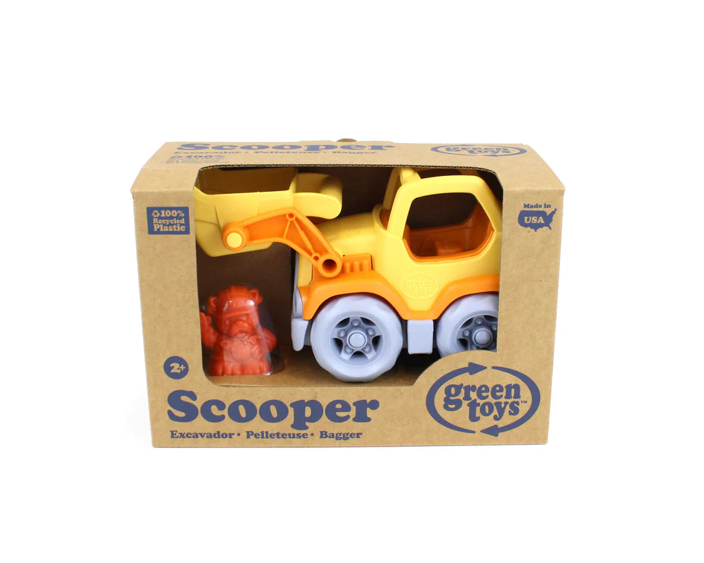 Recycled Construction Truck - Scooper by Green Toys - Image 2
