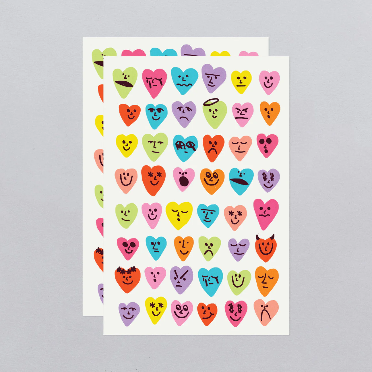 Conversation Hearts Sheet Tattoos - Set of 2 by Tattly - Image 5