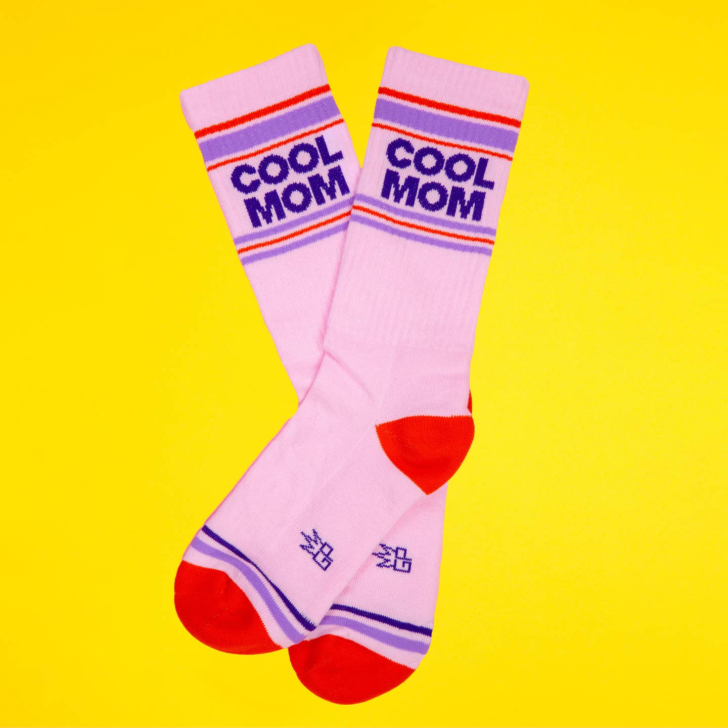 Cool Mom Gym Crew Socks by Gumball Poodle - Image 2