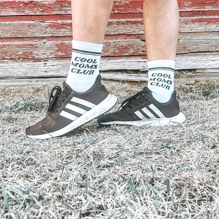 Cool Moms Club Socks - White by Disohrted Vintage - Image 3