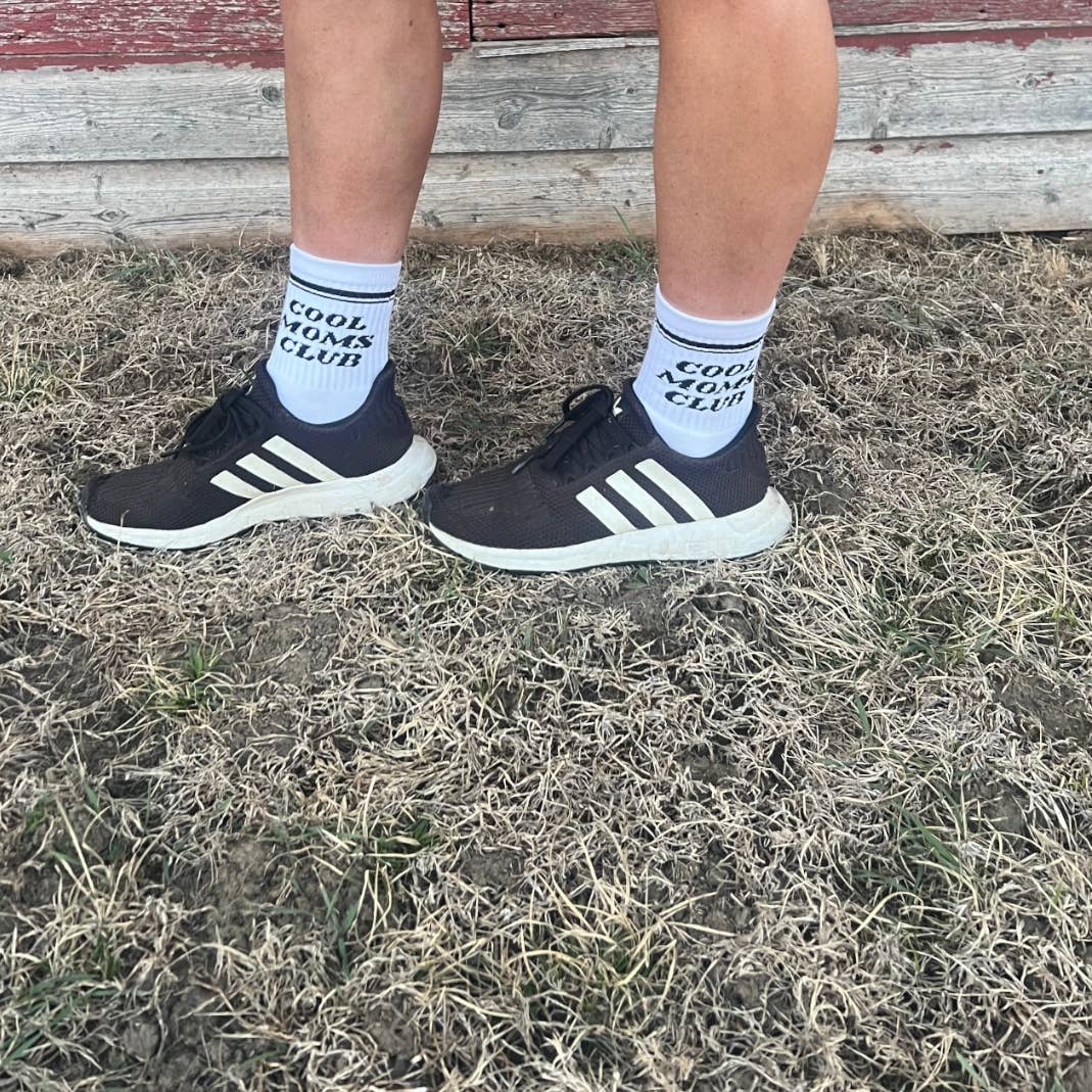 Cool Moms Club Socks - White by Disohrted Vintage - Image 4