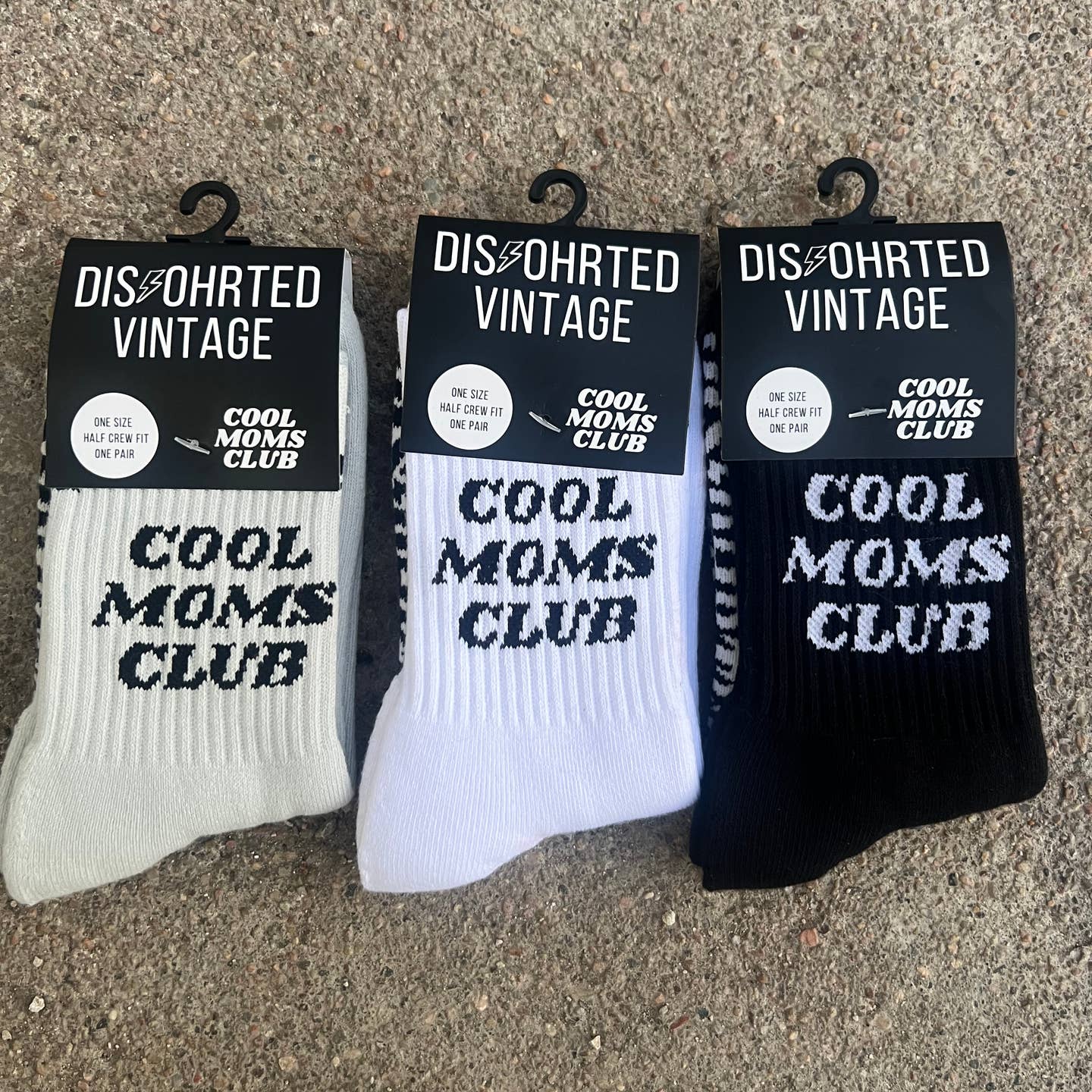 Cool Moms Club Socks - White by Disohrted Vintage - Image 5