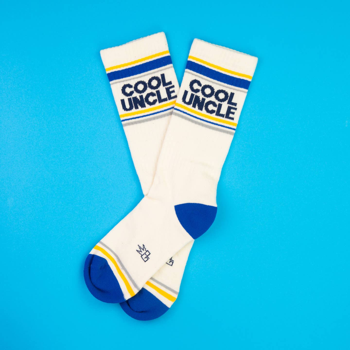 Cool Uncle Gym Crew Socks by Gumball Poodle - Image 2