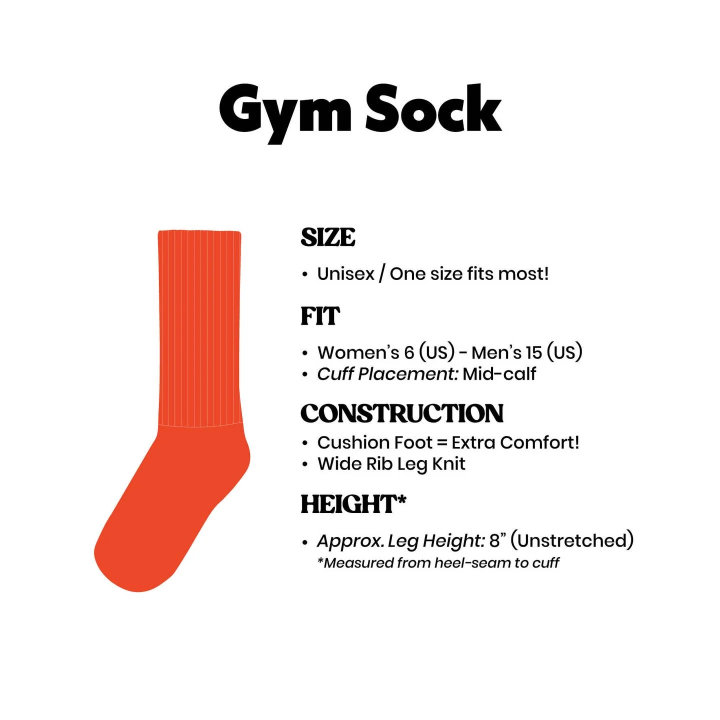 Cool Uncle Gym Crew Socks by Gumball Poodle - Image 4