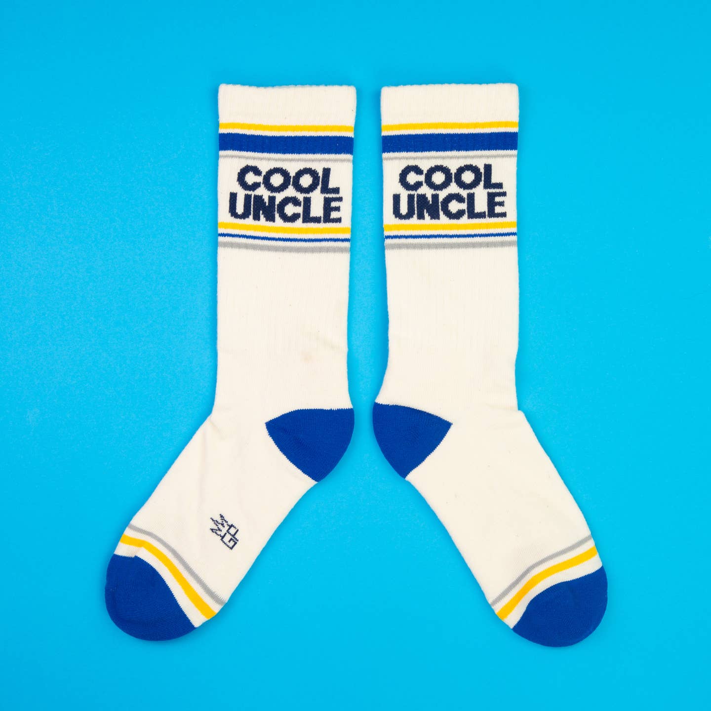 Cool Uncle Gym Crew Socks by Gumball Poodle - Image 5