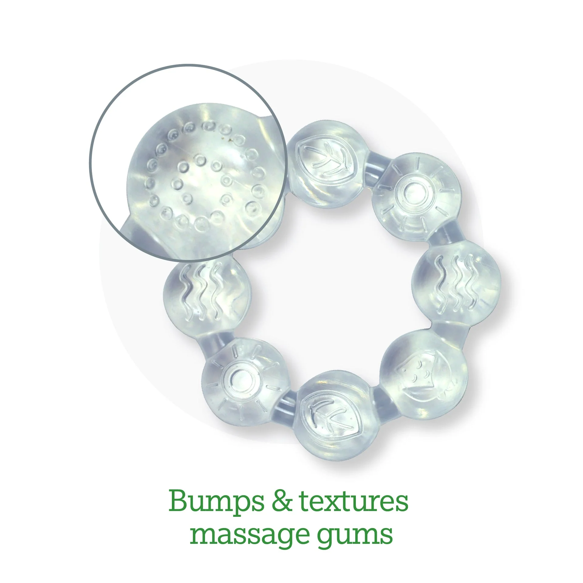 Cooling Teether - Clear by Green Sprouts - Image 5