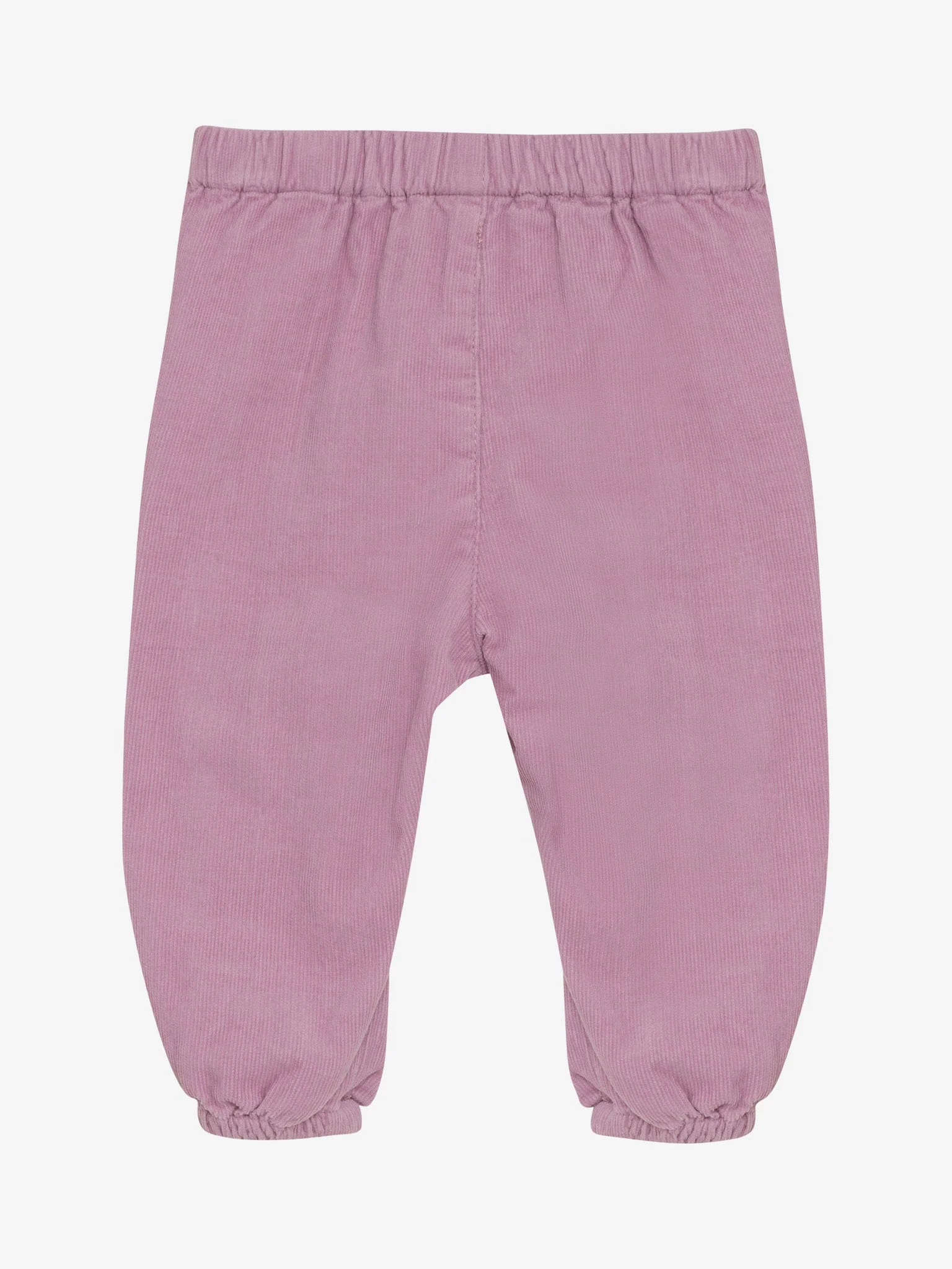 Corduroy Pants with Hearts - Mauve Orchid by Minymo - FINAL SALE - Image 2
