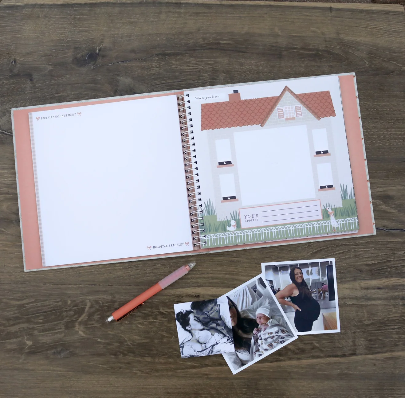 Cottage Garden Baby Memory Book by Lucy Darling - Image 3