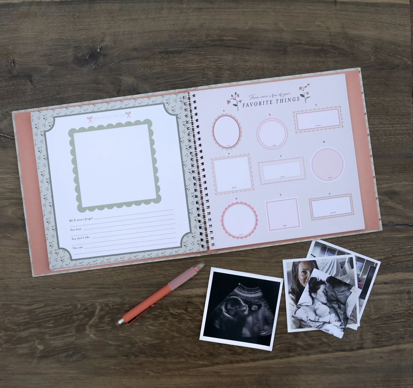 Cottage Garden Baby Memory Book by Lucy Darling - Image 4