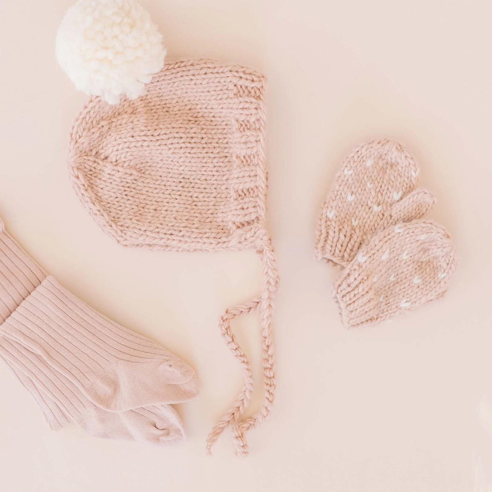 Cotton Tights - Blush by The Blueberry Hill - Image 4