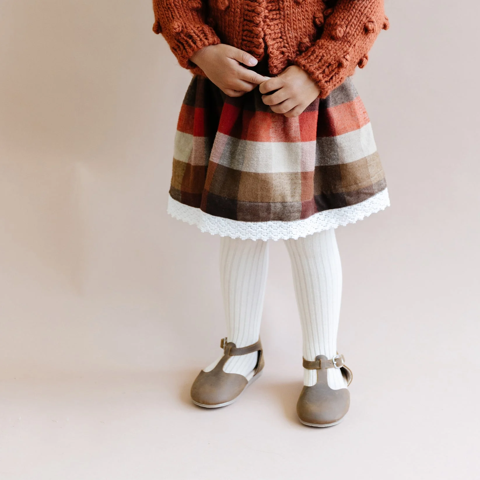 Cotton Tights - Oat by The Blueberry Hill - Image 3