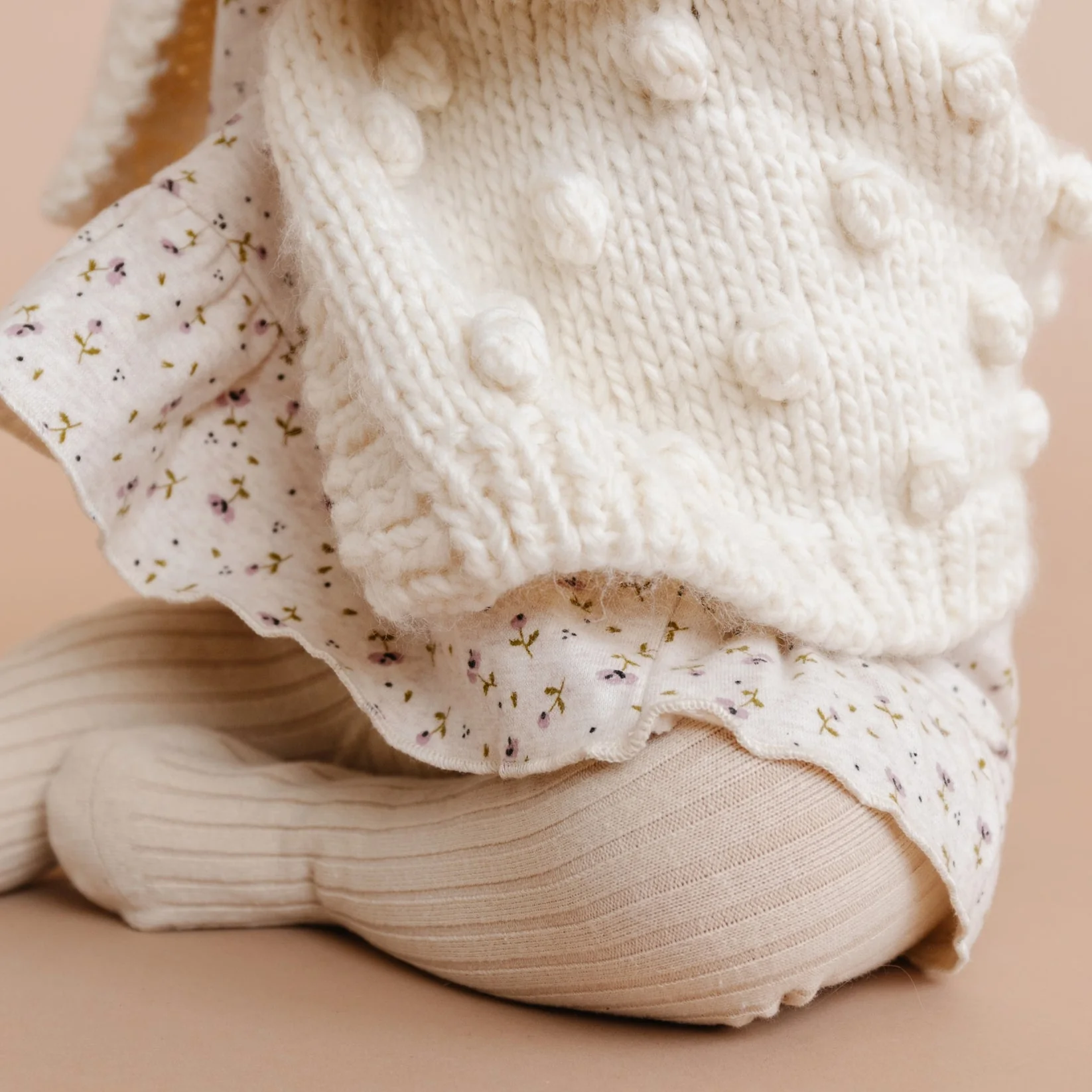 Cotton Tights - Oat by The Blueberry Hill - Image 5