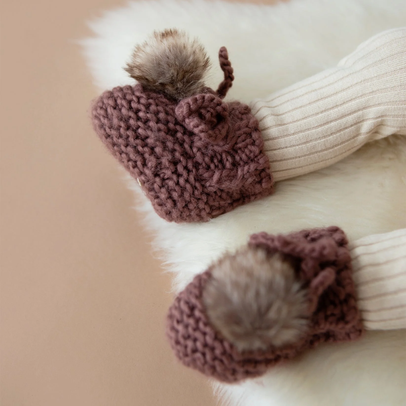 Cotton Tights - Oat by The Blueberry Hill - Image 6