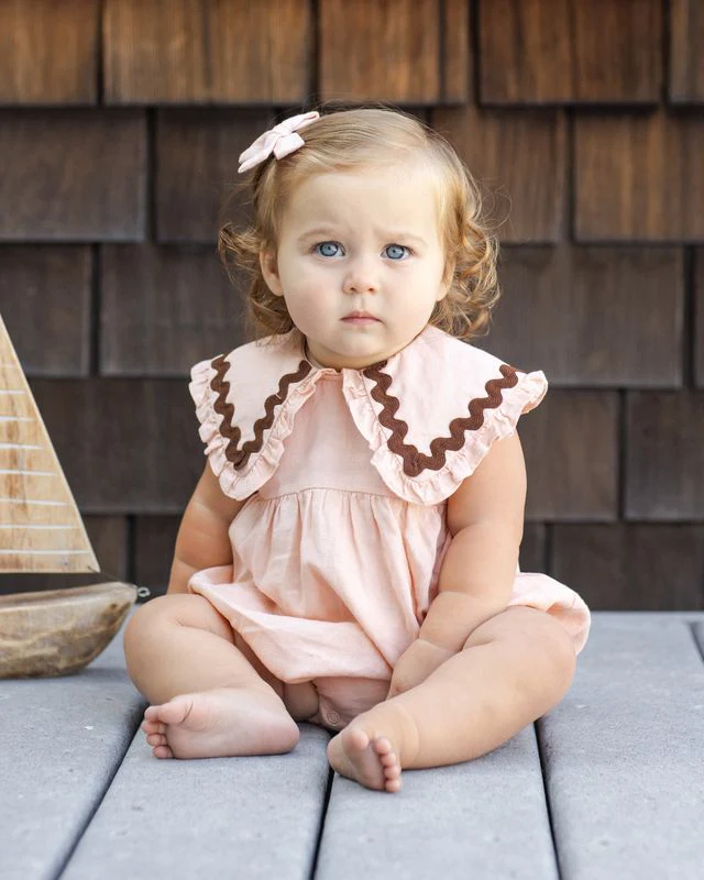 Cove Romper - Blush by Rylee + Cru - Image 5
