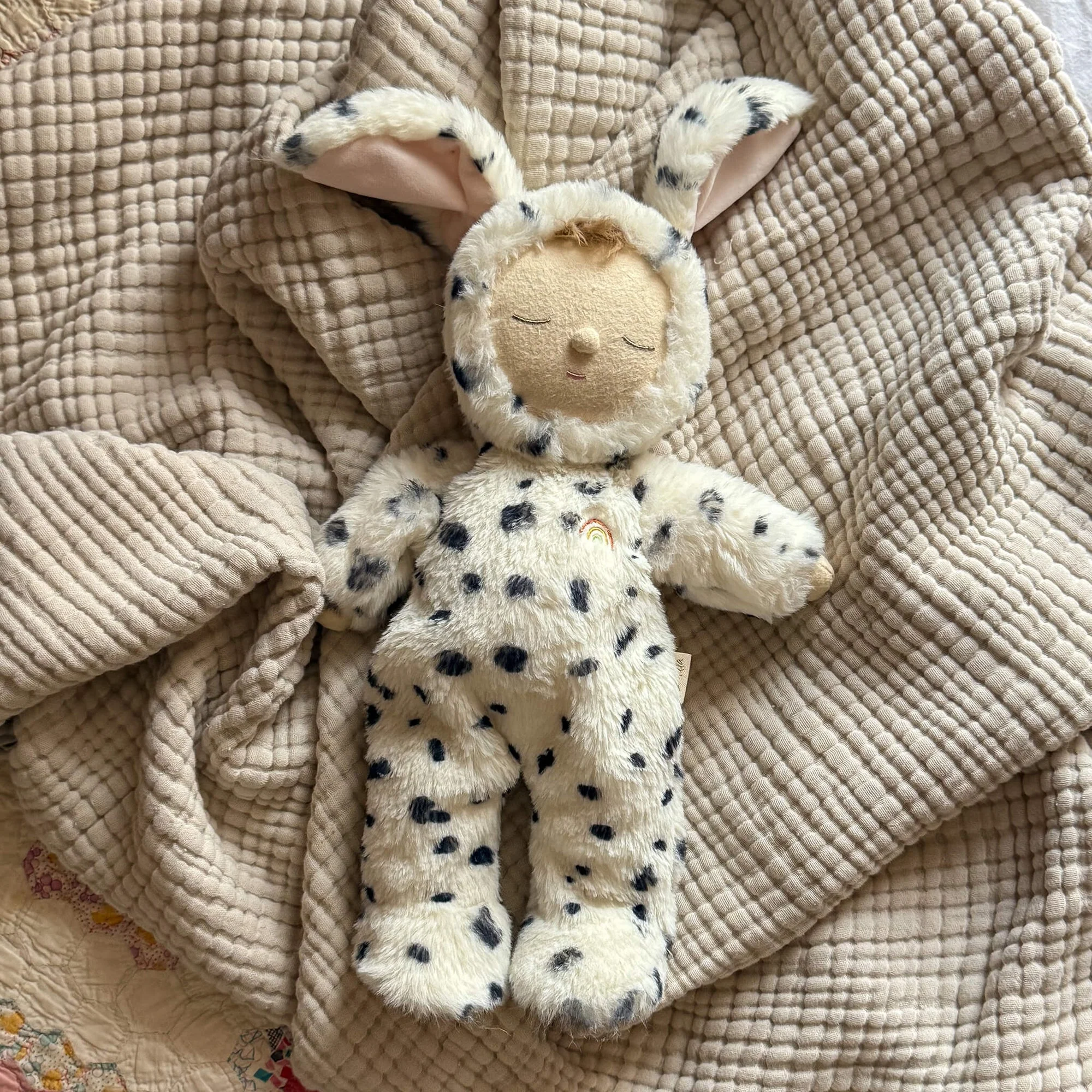 Cozy Dinkum Doll - Dog Domino by Dinkum Dolls - Image 2