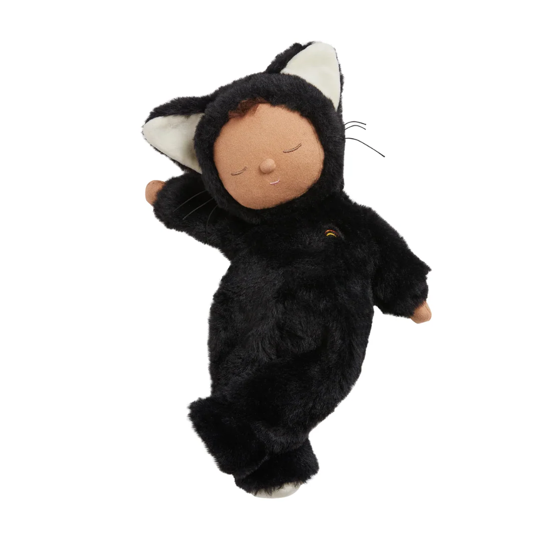 Cozy Dinkum Doll - Nox Black Cat by Dinkum Dolls