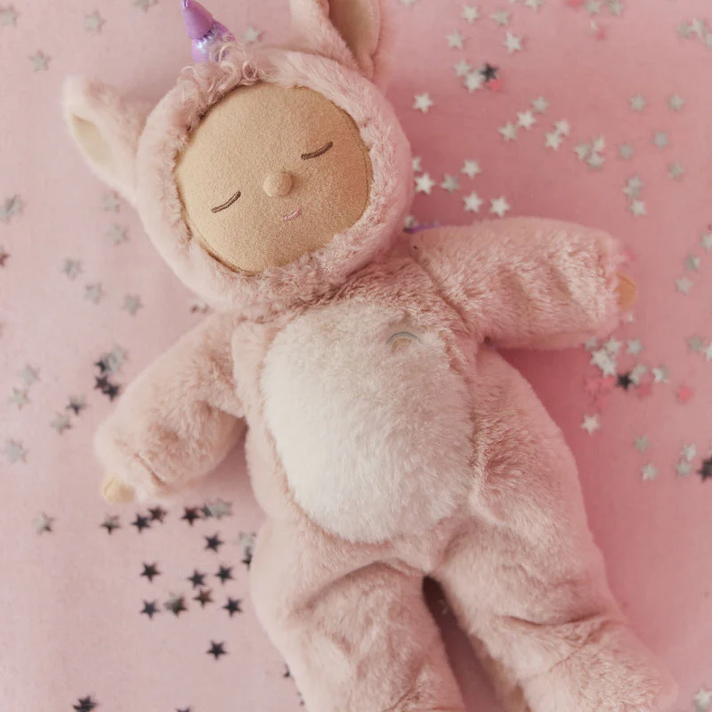 Cozy Dinkum Doll - Sugarpie Pink Unicorn by Dinkum Dolls - Image 5