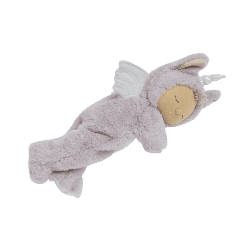 Cozy Dinkum Doll - Sweetpea Lilac Unicorn by Dinkum Dolls - Image 2