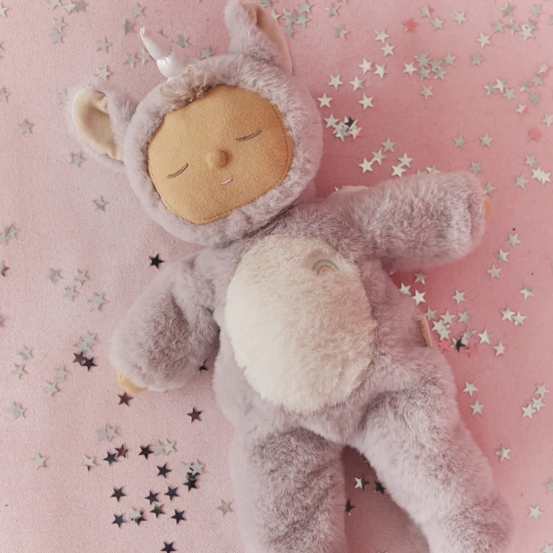Cozy Dinkum Doll - Sweetpea Lilac Unicorn by Dinkum Dolls - Image 3