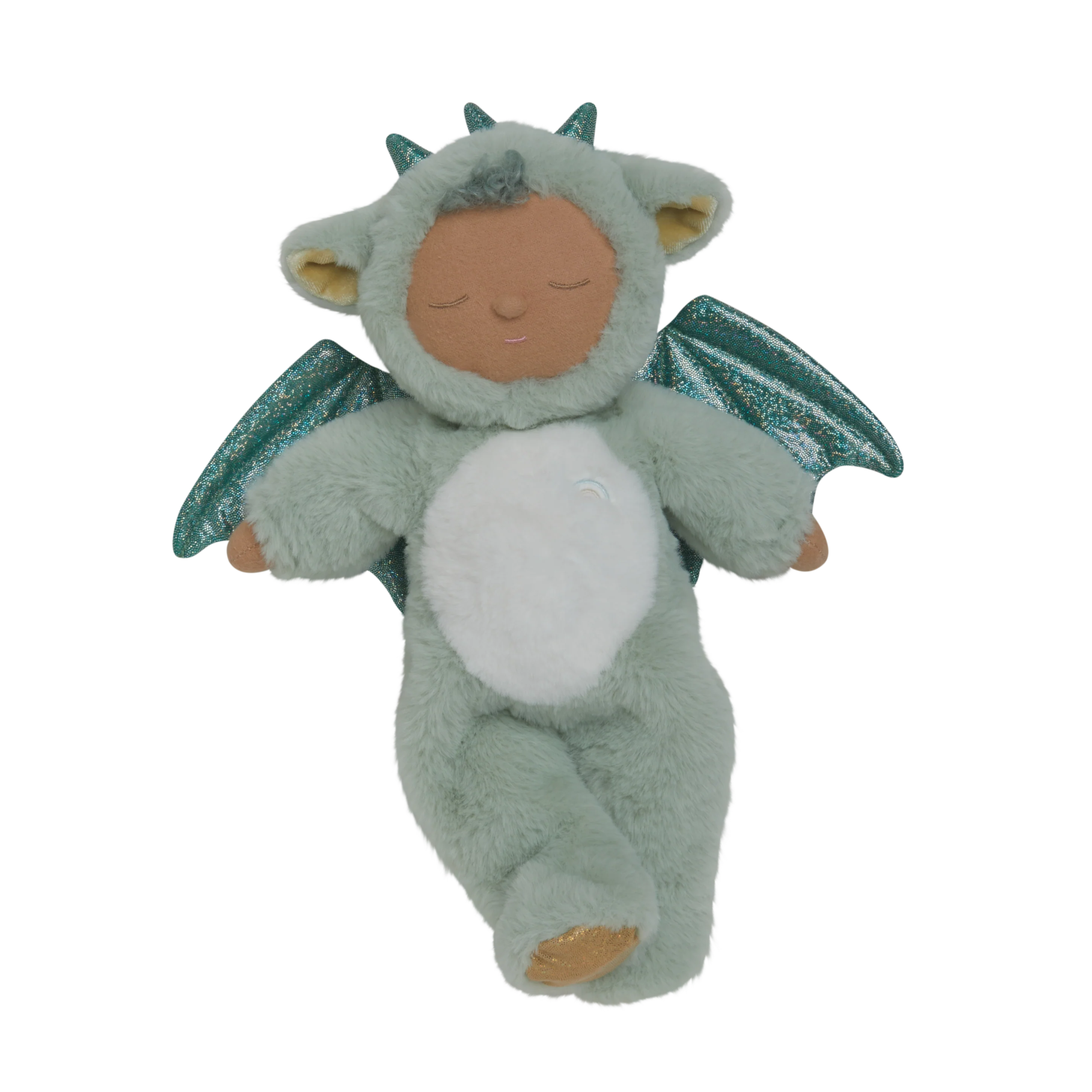 Cozy Dinkum Dragon - Ash (Green) by Dinkum Dolls