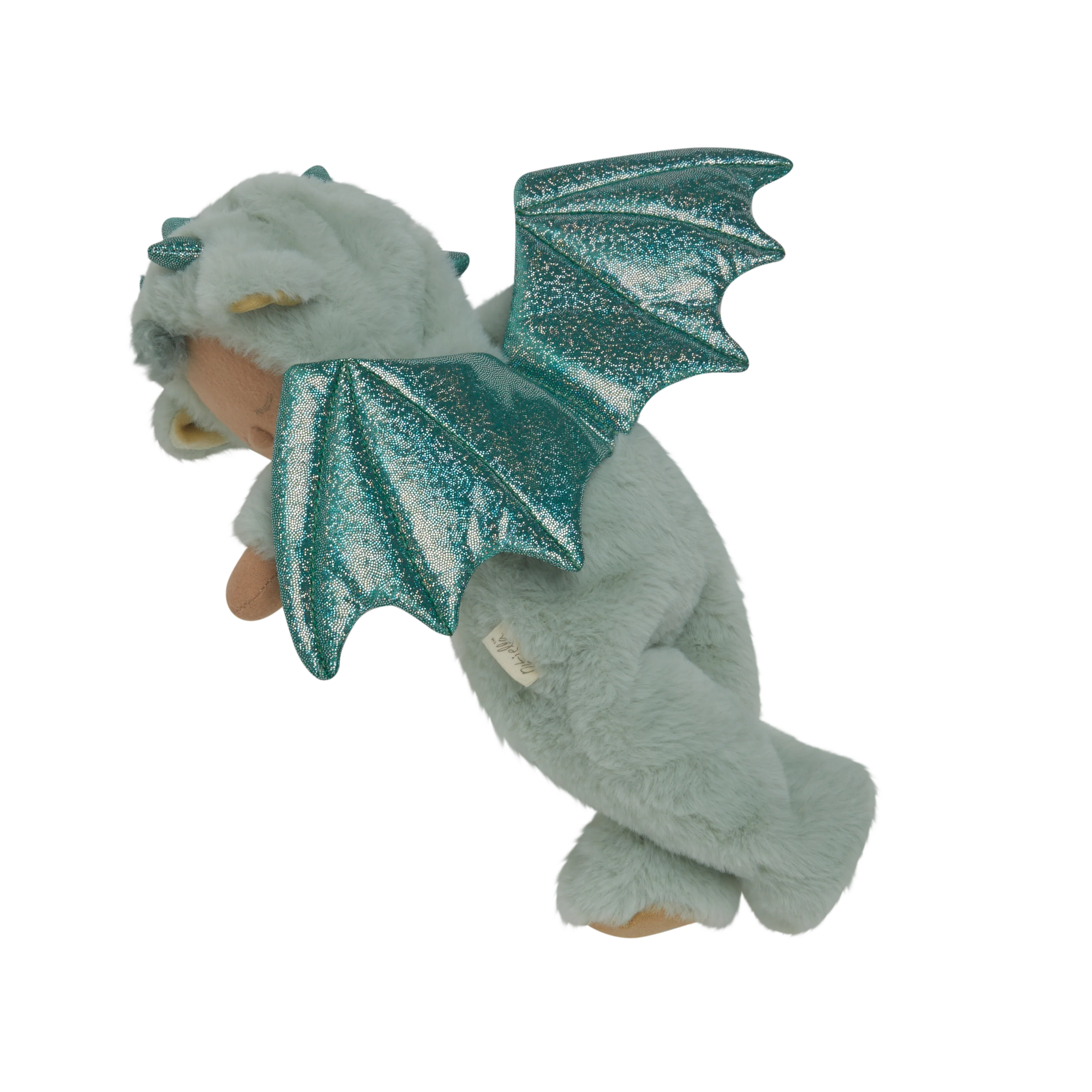 Cozy Dinkum Dragon - Ash (Green) by Dinkum Dolls - Image 4