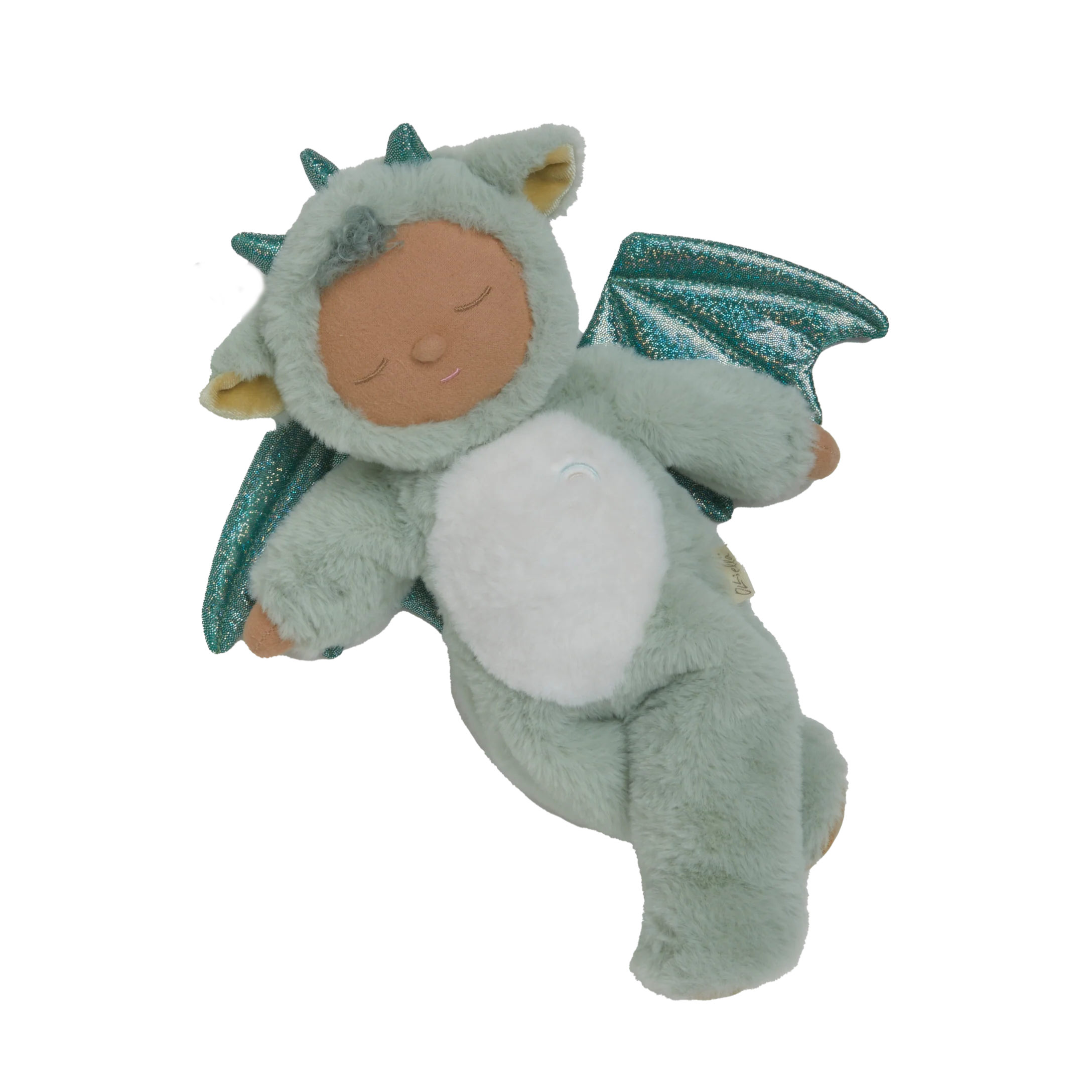 Cozy Dinkum Dragon - Ash (Green) by Dinkum Dolls - Image 5