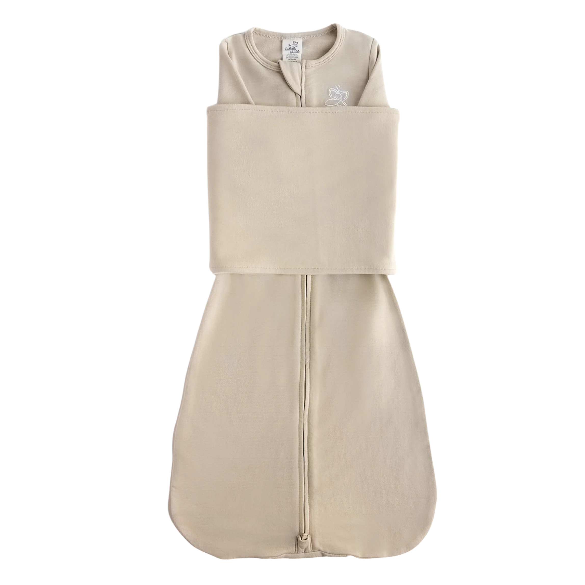 Cozy Oat Swaddle - Small (0-3 M; 7-12 Lbs) by The Butterfly Swaddle - Image 2