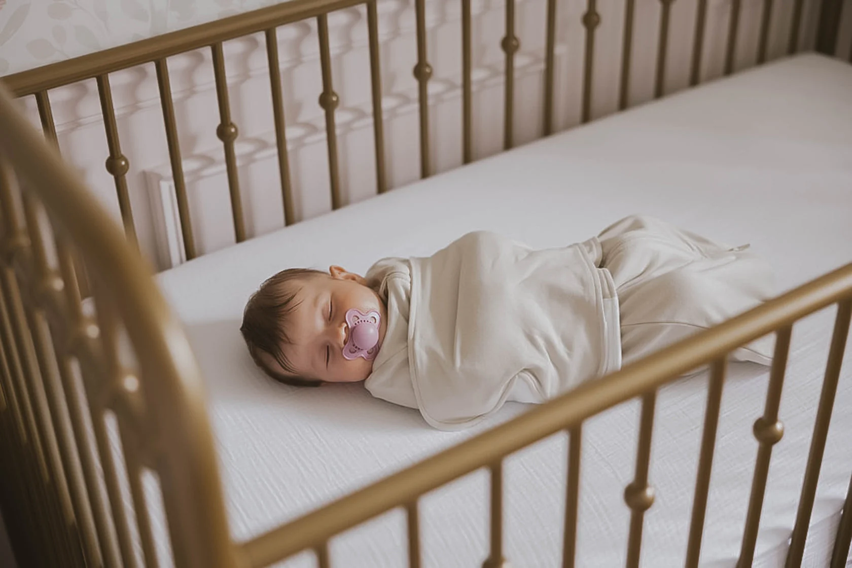 Cozy Oat Swaddle - Small (0-3 M; 7-12 Lbs) by The Butterfly Swaddle - Image 5