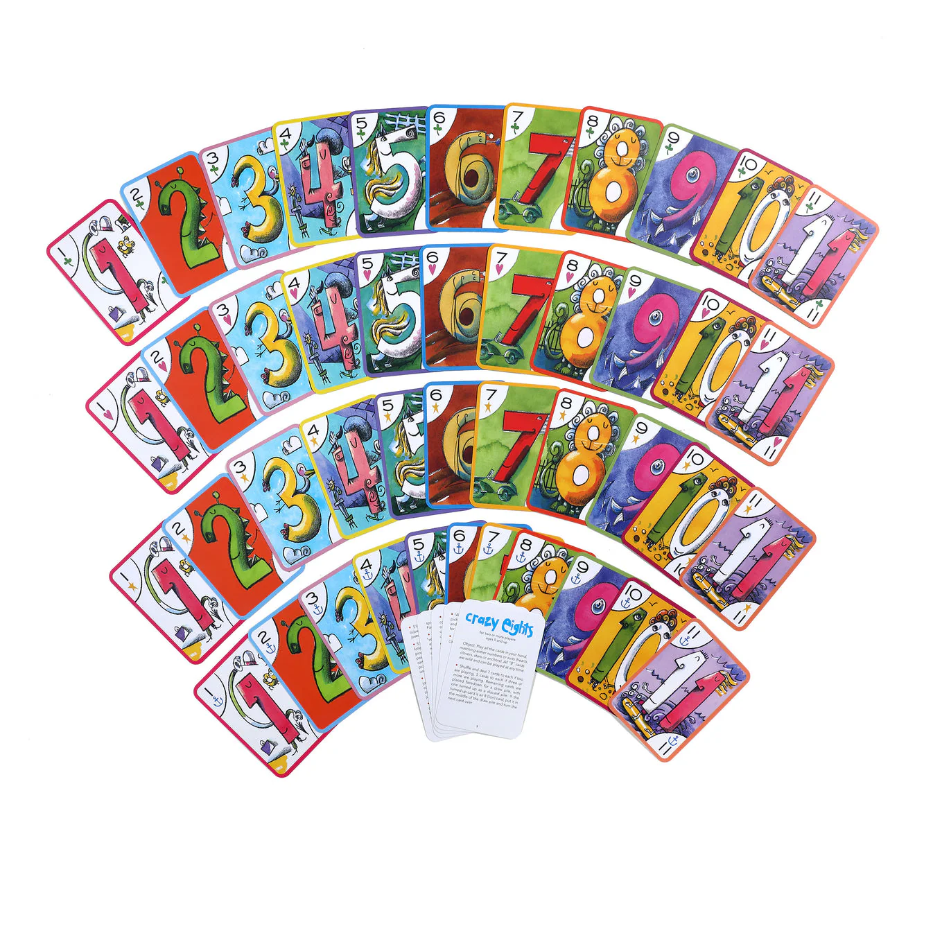 Crazy Eight Playing Cards by Eeboo - Image 4