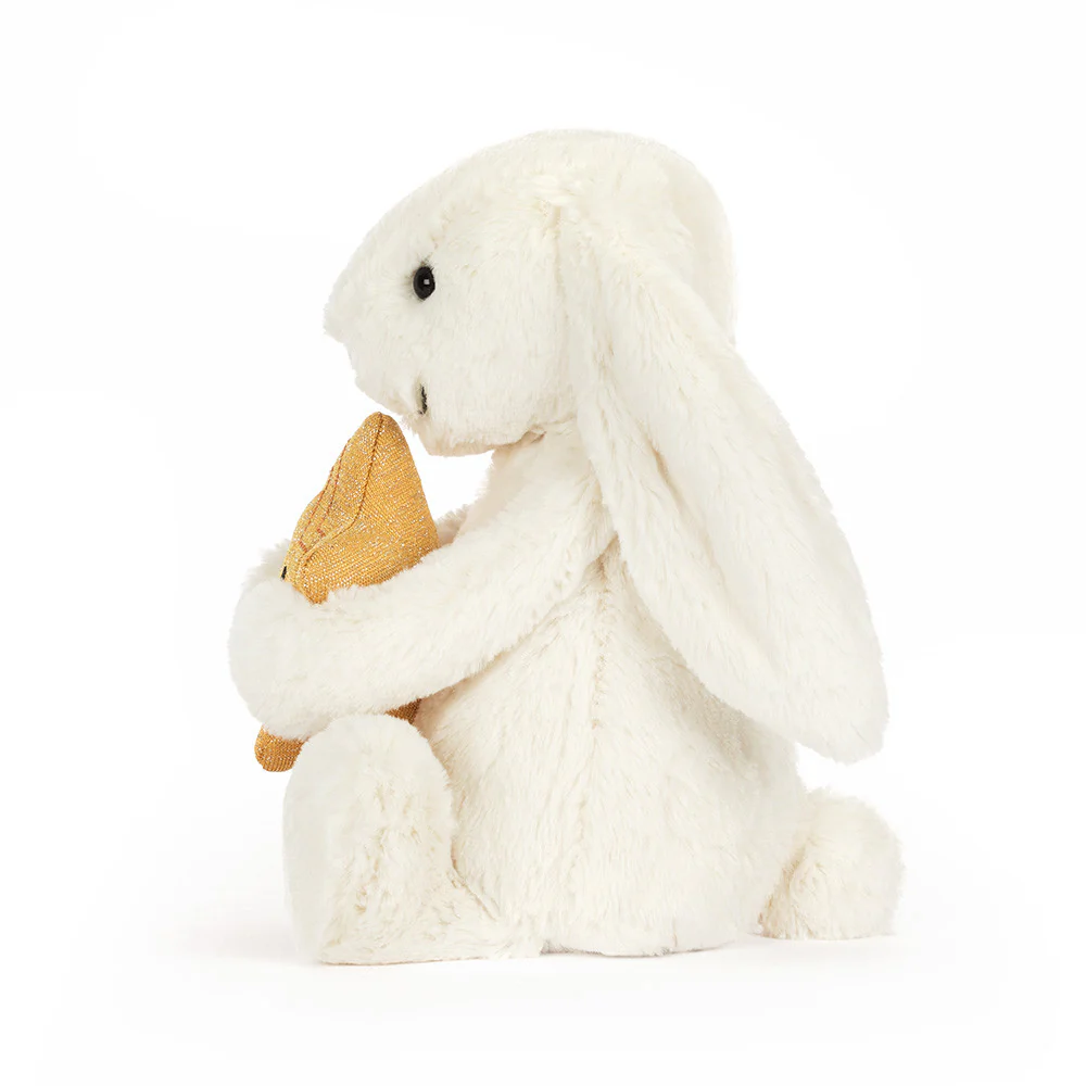 Cream Bunny with Star by Jellycat - Image 4