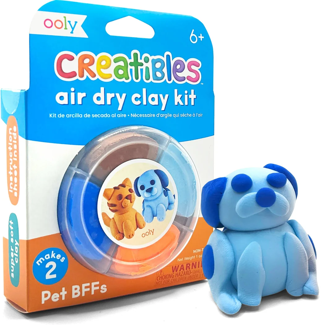Creatibles DIY Air Dry Clay Kit - Pet BFFs by OOLY - Image 2