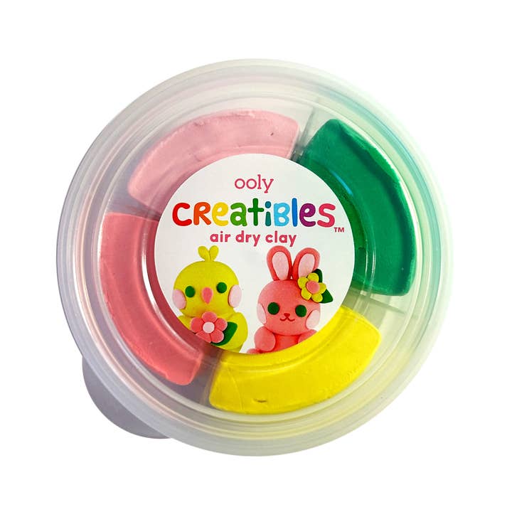 Creatibles Mini Air Dry Clay Kit - Garden Pals BFFs by OOLY - Image 4