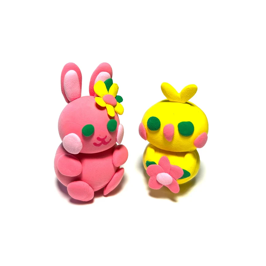 Creatibles Mini Air Dry Clay Kit - Garden Pals BFFs by OOLY - Image 5