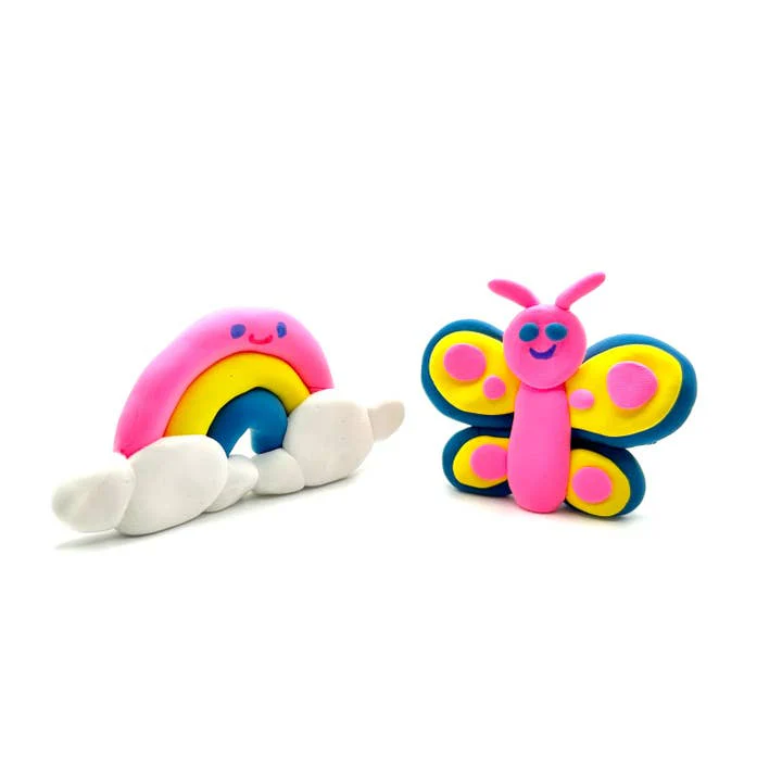 Creatibles Mini Air Dry Clay Kit - Rainbow BFFs by OOLY - Image 3