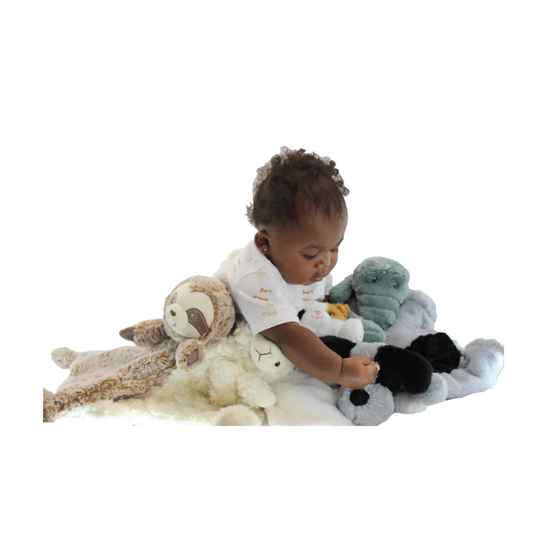 Crinkle Cuddler - Sensory Plush Sloth by Baby Paper - Image 3