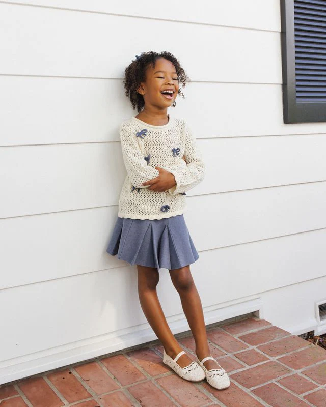 Crochet Bow Clip - Marine by Rylee + Cru - Image 28