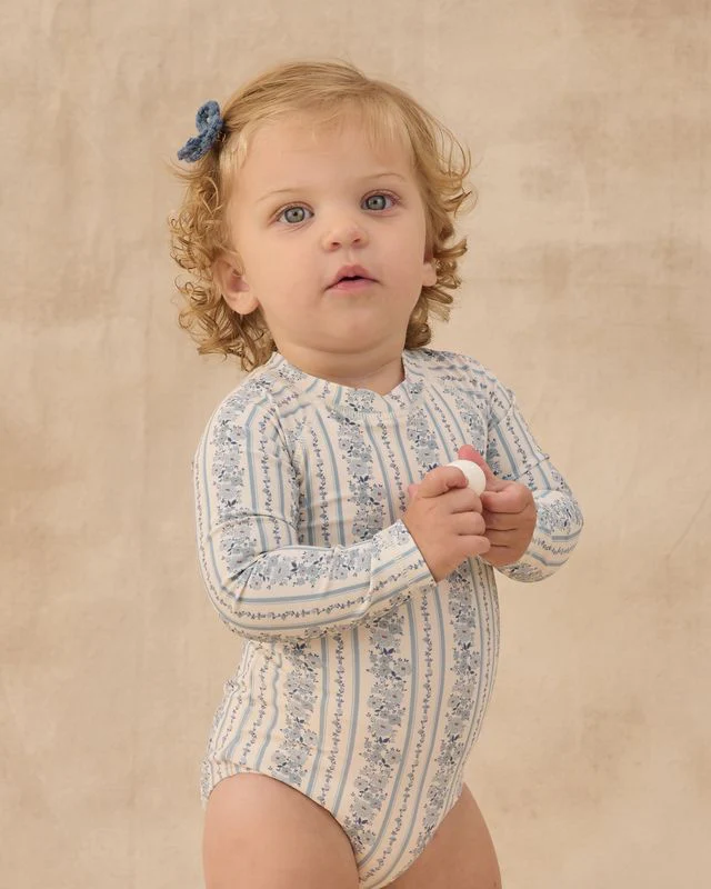 Crochet Bow Clip - Marine by Rylee + Cru - Image 4