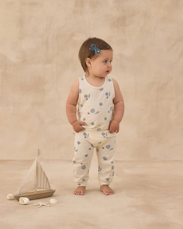 Crochet Bow Clip - Marine by Rylee + Cru - Image 6